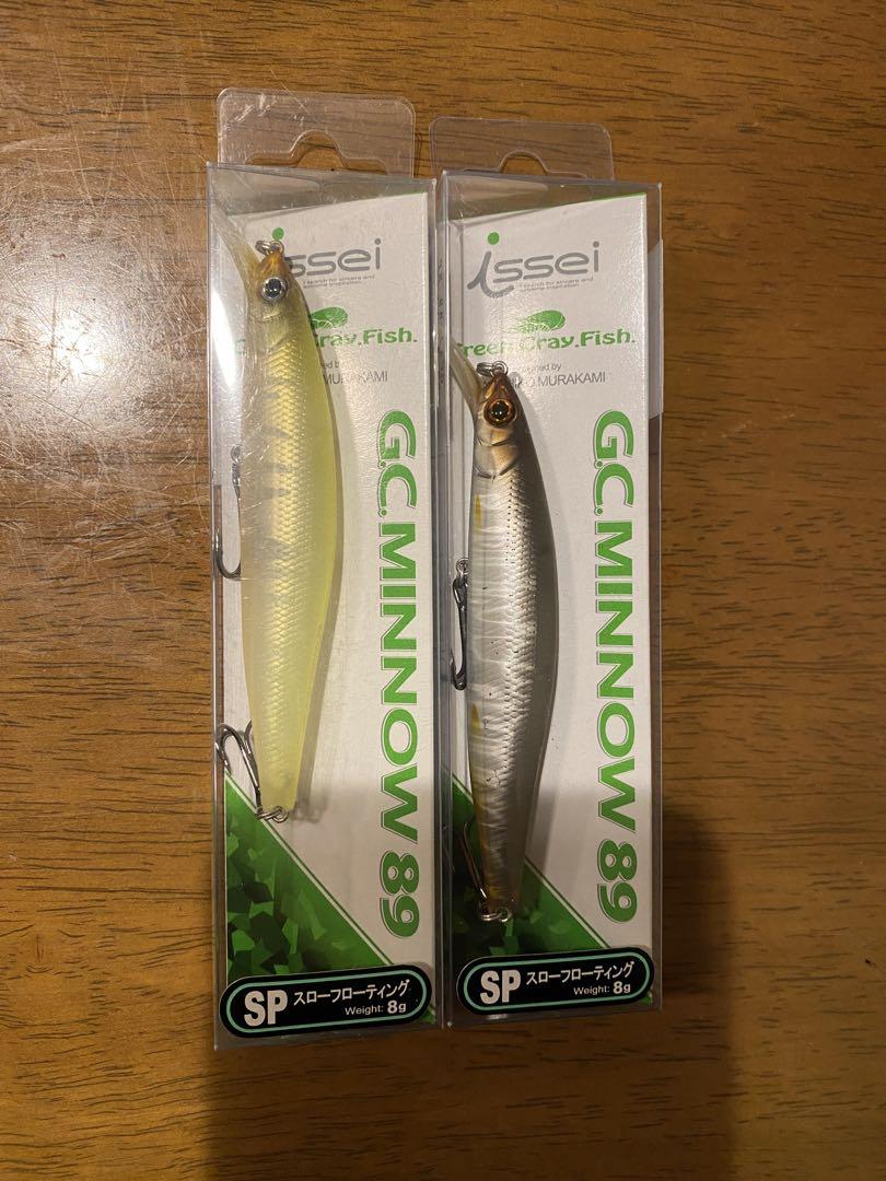 issei 一誠　GC MINNOW 89 SP 3個セット ルアー用品 フィッシング スポーツ・レジャー 人気の新作