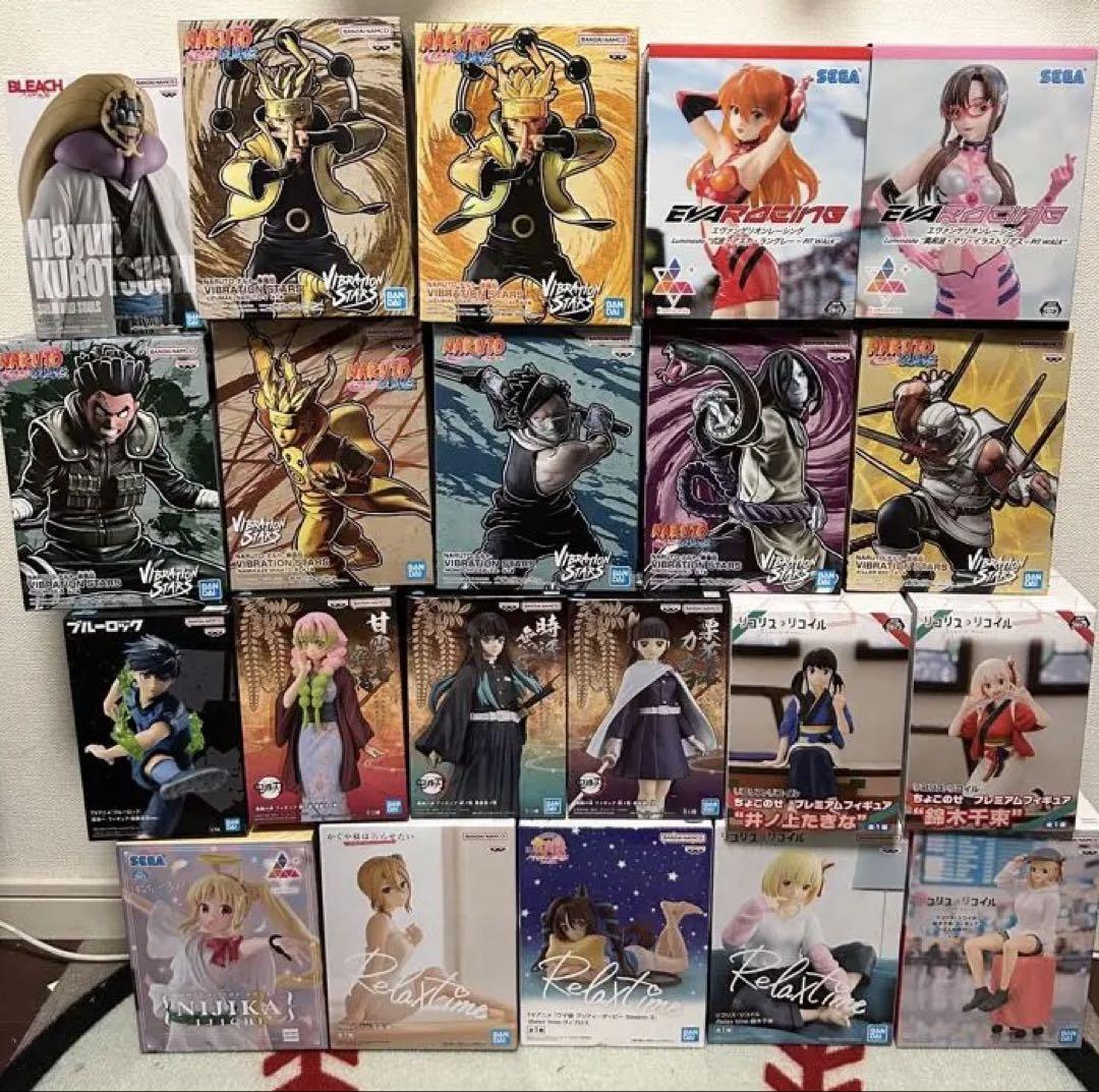 激安/新作 プライズフィギュア まとめ売り ナルト 鬼滅の刃 BLEACH コミック・アニメ
