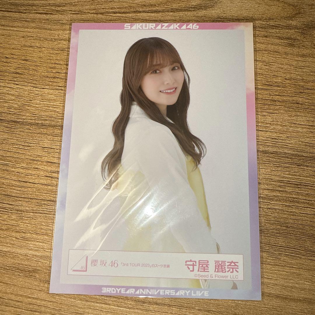 櫻坂46守屋麗奈直筆サイン入り限定Tシャツ貴重品 櫻坂46守屋麗奈直筆サイン入り10名限定Tシャツ貴重品