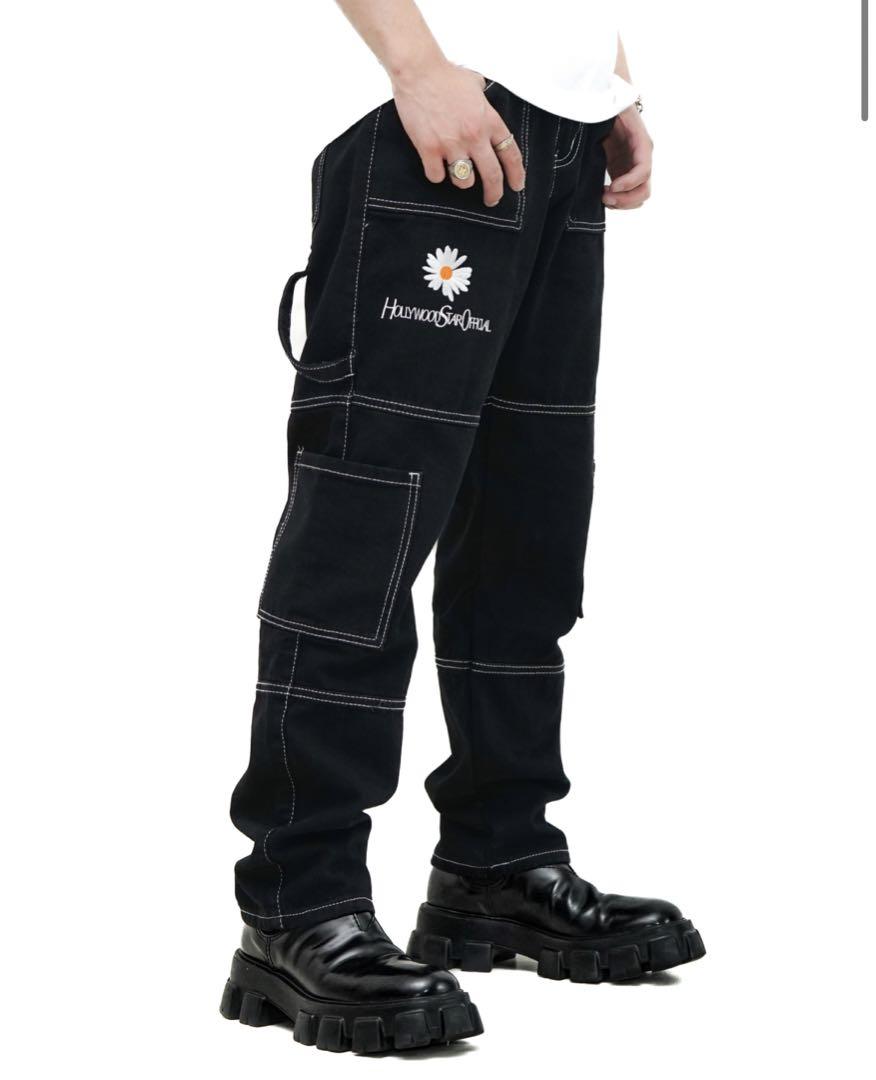 ハリウッドスターオフィシャル　ESSENCE FROWER PANTS パンツ