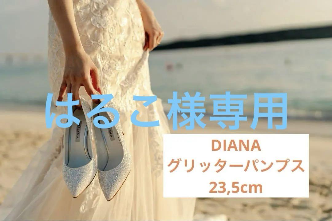 DIANA  ダイアナ　オーロラグリッターパンプス DIANA オーロラグリッターパンプス