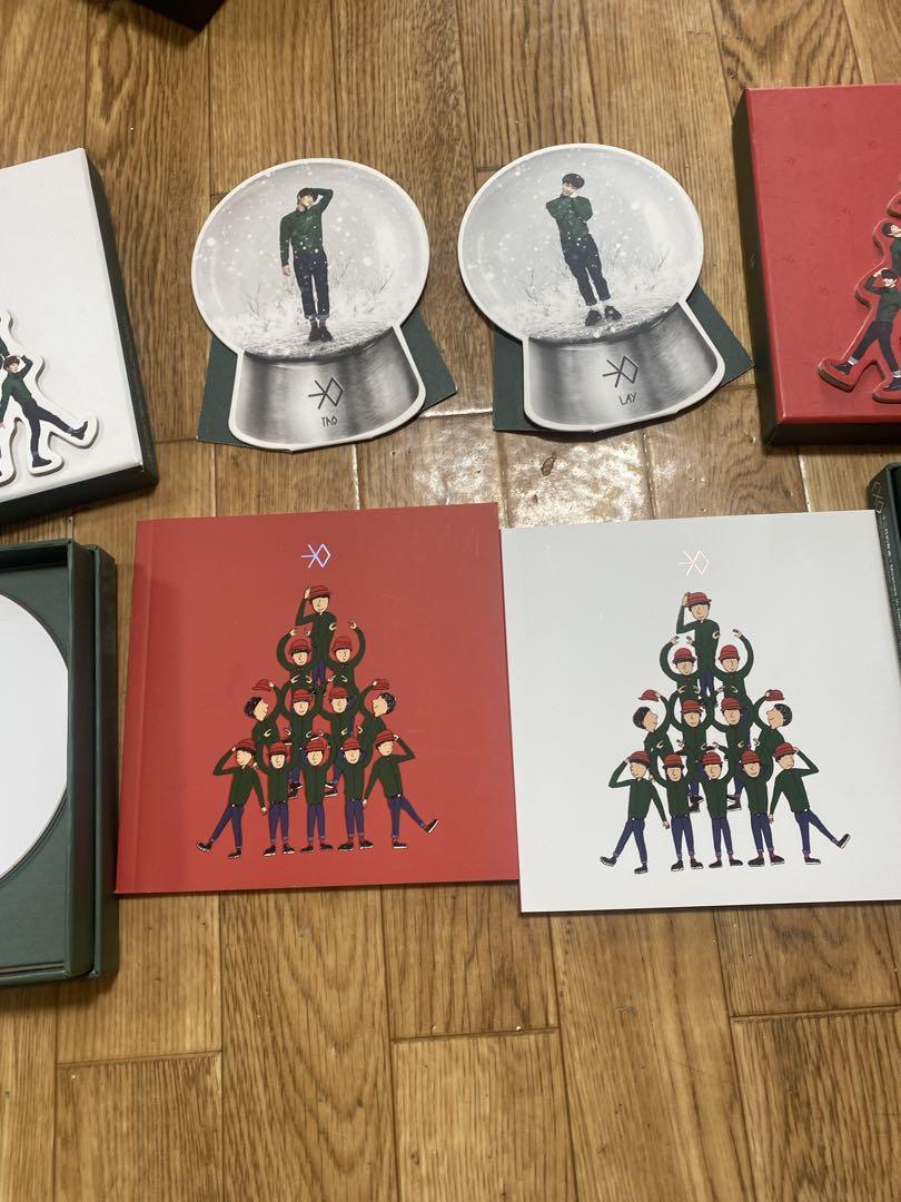 EXO Miracles in December 丸めた未使用ポスター付き