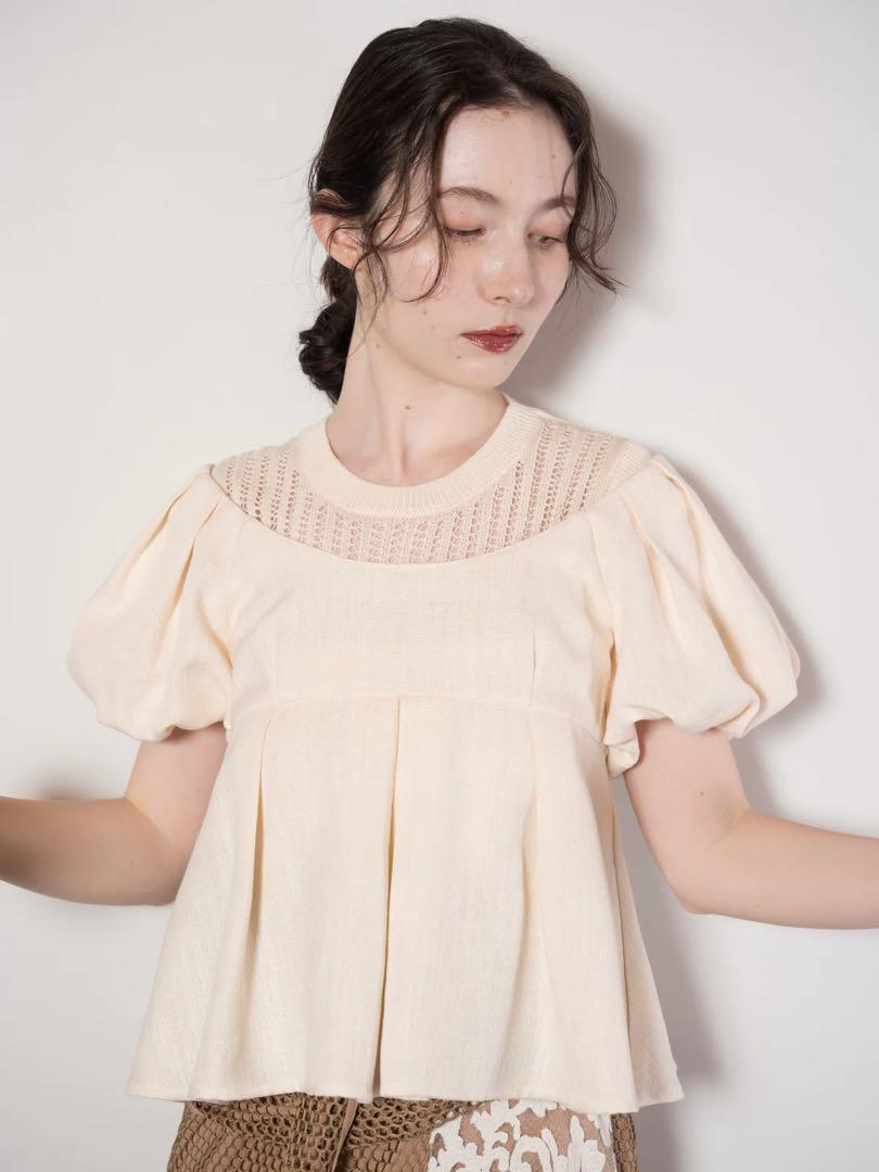 【最終値下げ】euw puff sleeve peplum top Plus Puff Sleeve Shirred Peplum Top | boohoo
