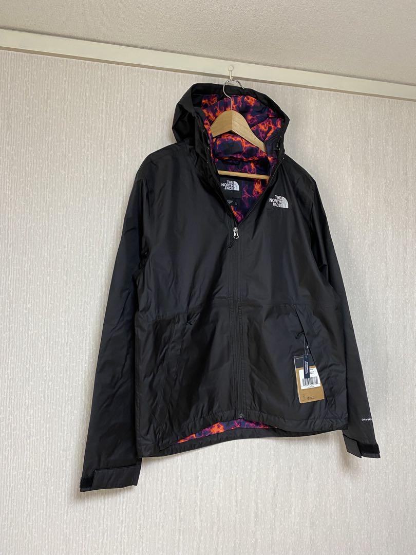 新品☆海外限定☆ノースフェイス マウンテンパーカー 黒裏地