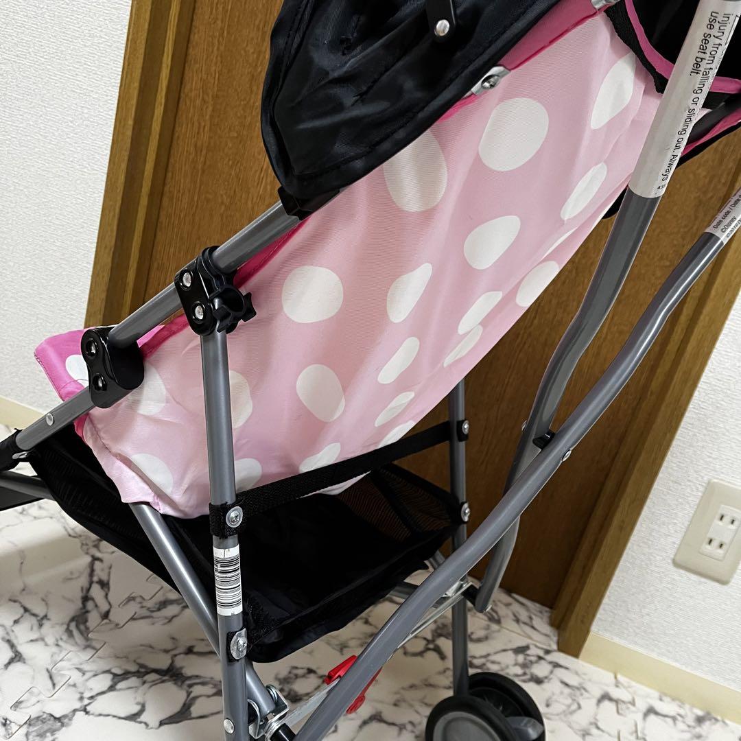 超美品　COSCO ミニーマウス B型 ベビーカー バギーアンブレラストローラー