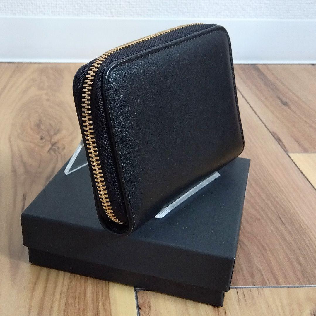 美品　ポールスミス　コインケース　コンパクトウォレット　レザー　ブラック