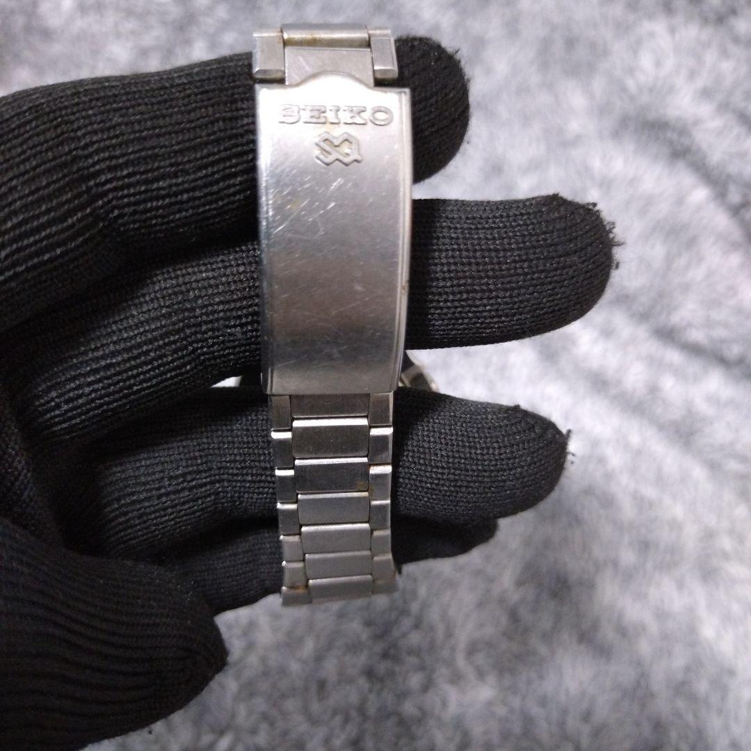 【希少】SEIKO クォーツ オレンジダイヤル 100