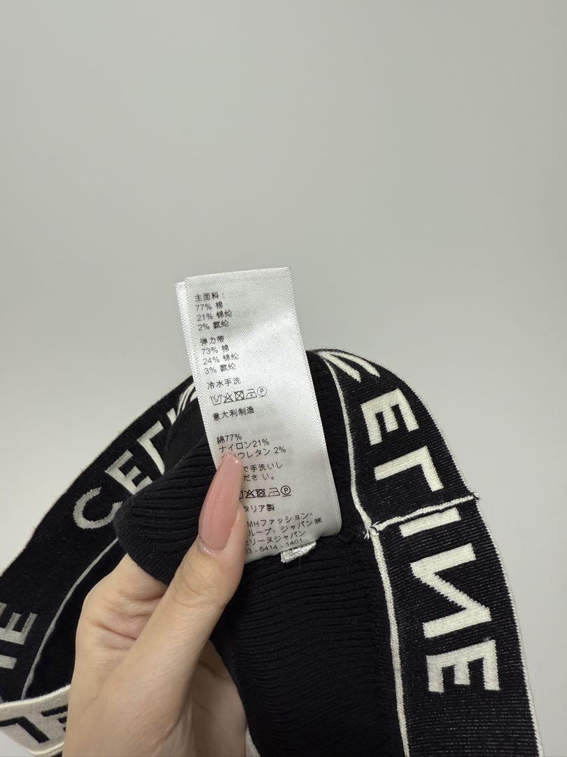 CELINE ブラック トップス　S