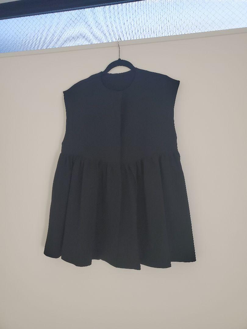 たんたん　myine 　美品　ギャザーペプラムベ