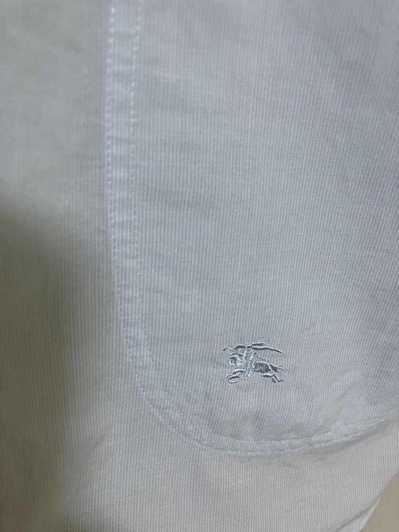 BURBERRY LONDON チュニック ロングシャツ38 ライトブルー
