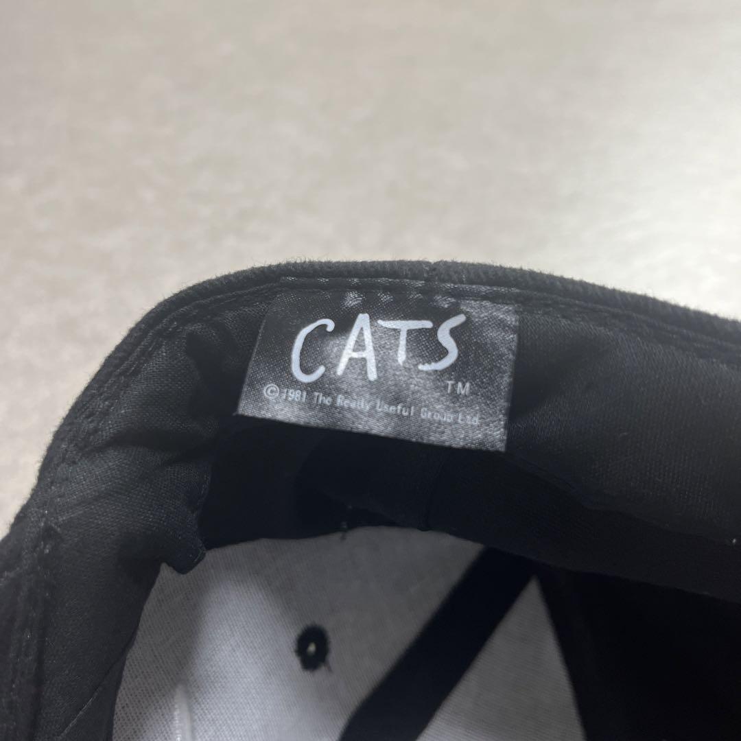 古着 CATS キャッツ ミュージカル キャップ 帽子 オールド