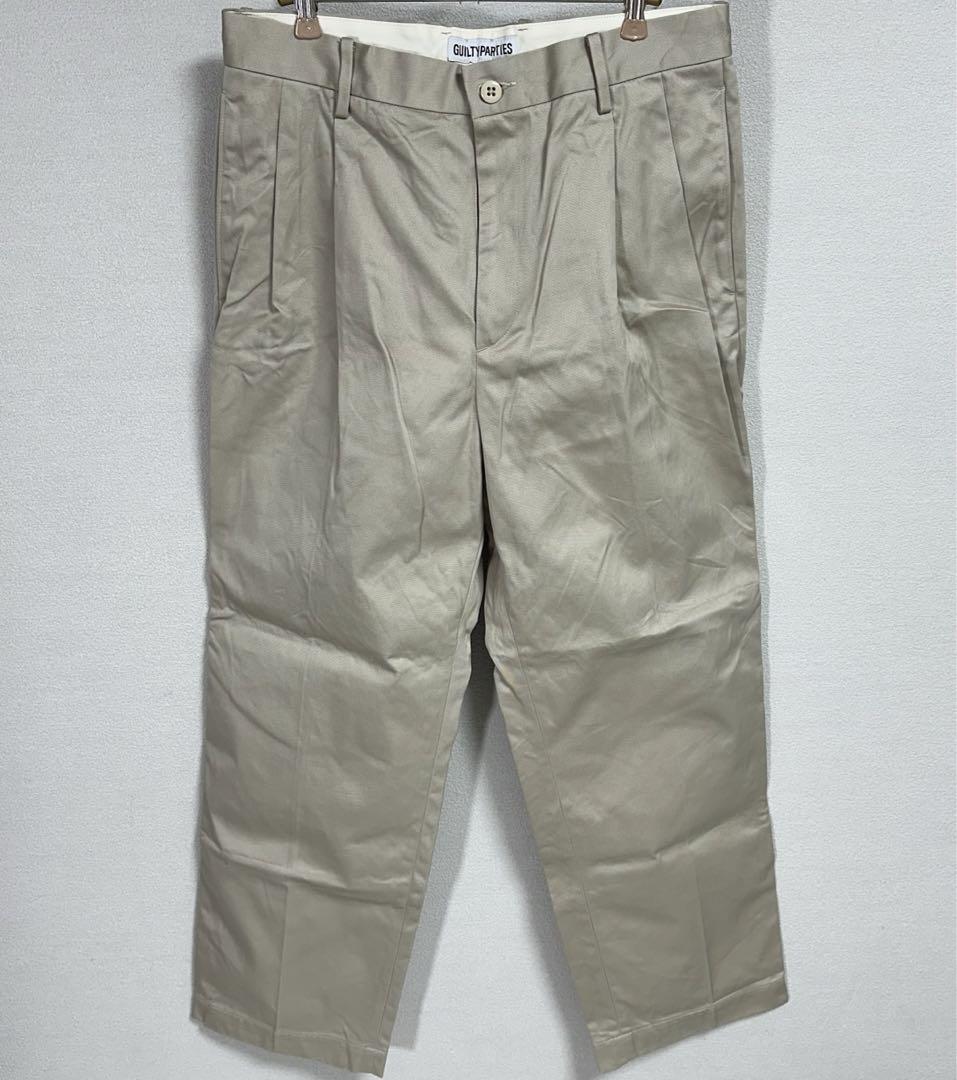 パンツ wacko maria DOUBLE PLEATED CHINO