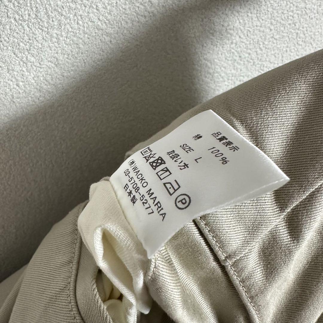 パンツ wacko maria DOUBLE PLEATED CHINO