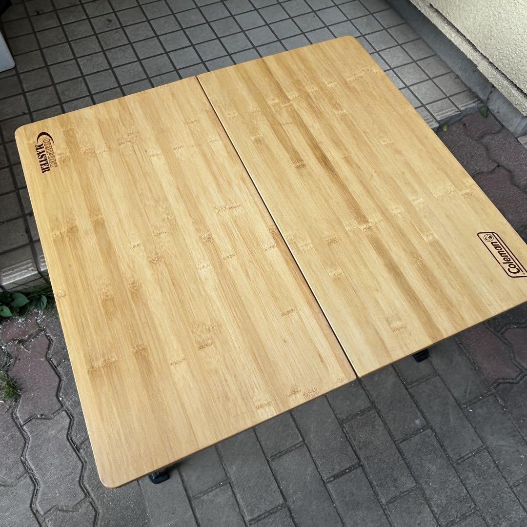 Coleman コールマン コンフォートマスター バンブーラウンジテーブル 65