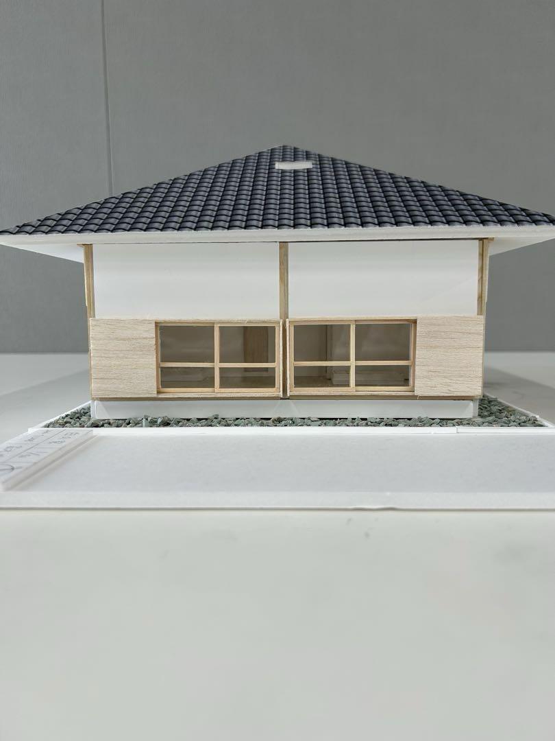 篠原一男　白の家　建築模型　1/50