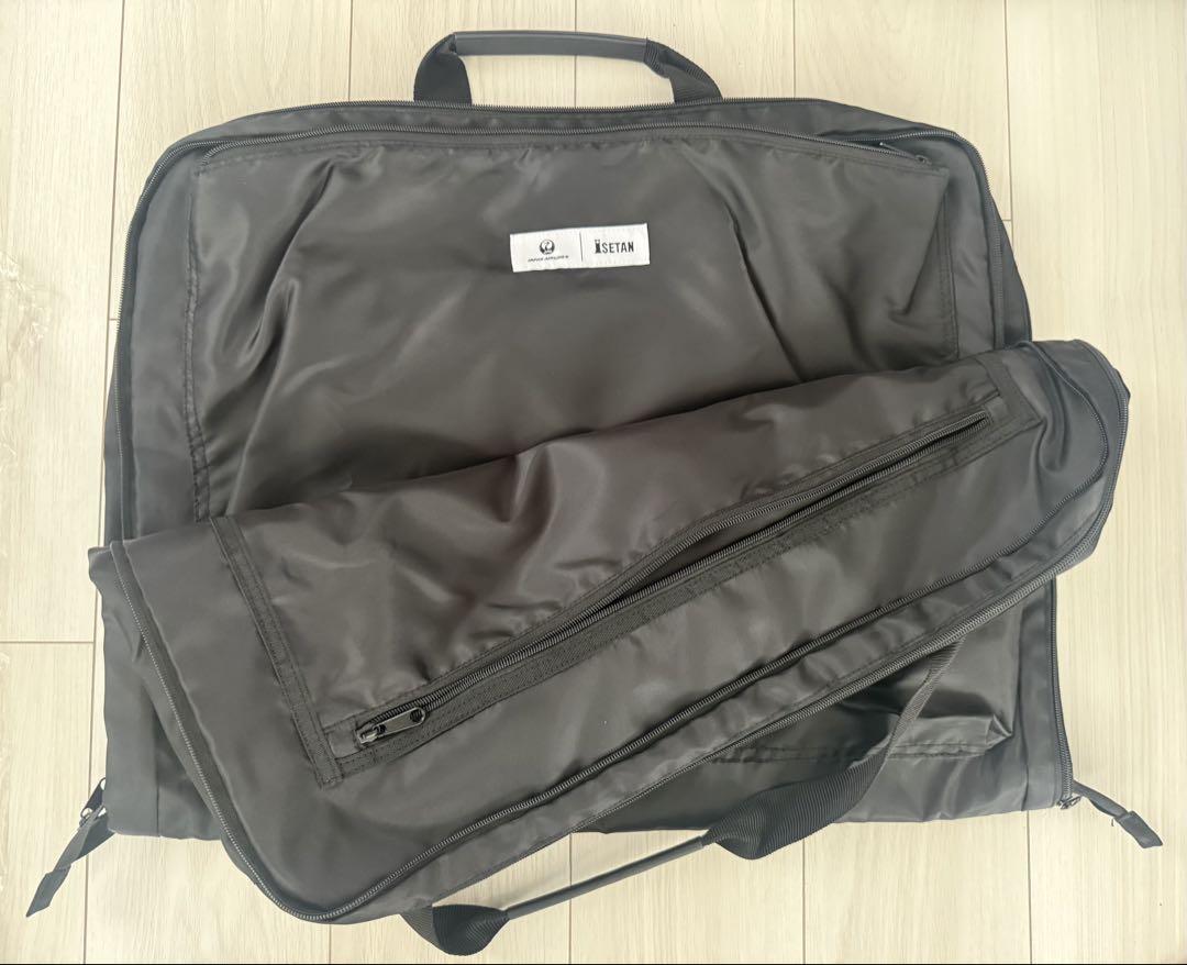 伊勢丹　JALオリジナルガーメントケース　黒　新品