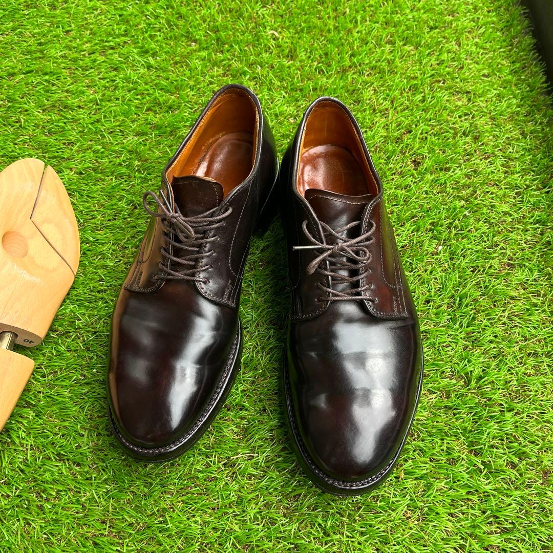 オールデン コードバン バーガンディ モディファイドラスト US7.5 B/D