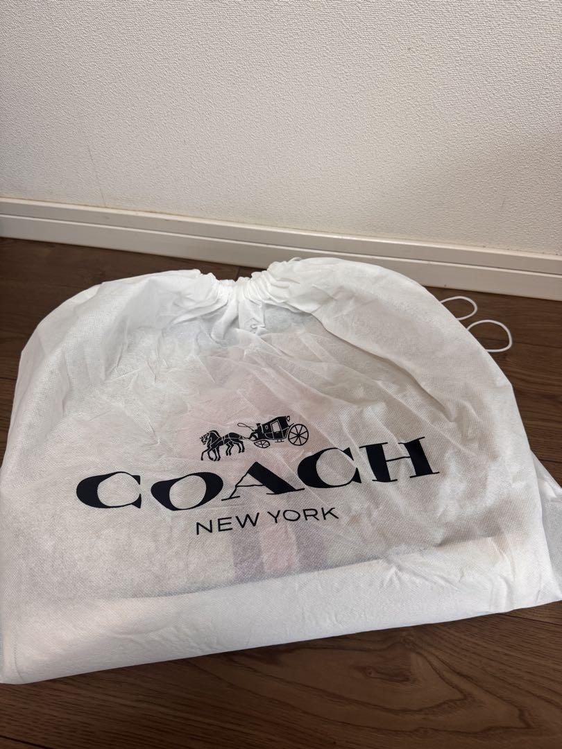 SALE！COACH トートバッグ ベージュ ピンク