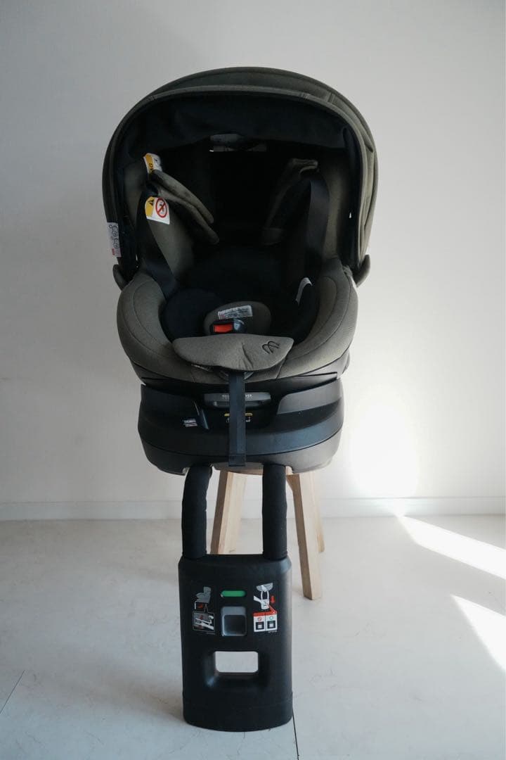 クルット6i ISOFIX 回転式 BF942 デニムカーキAILEBEBE