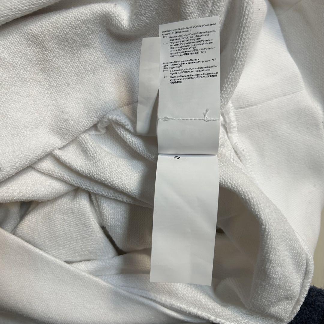 HUGO BOSS ヒューゴボス プルオーバーパーカー ワッペン 3way 白S