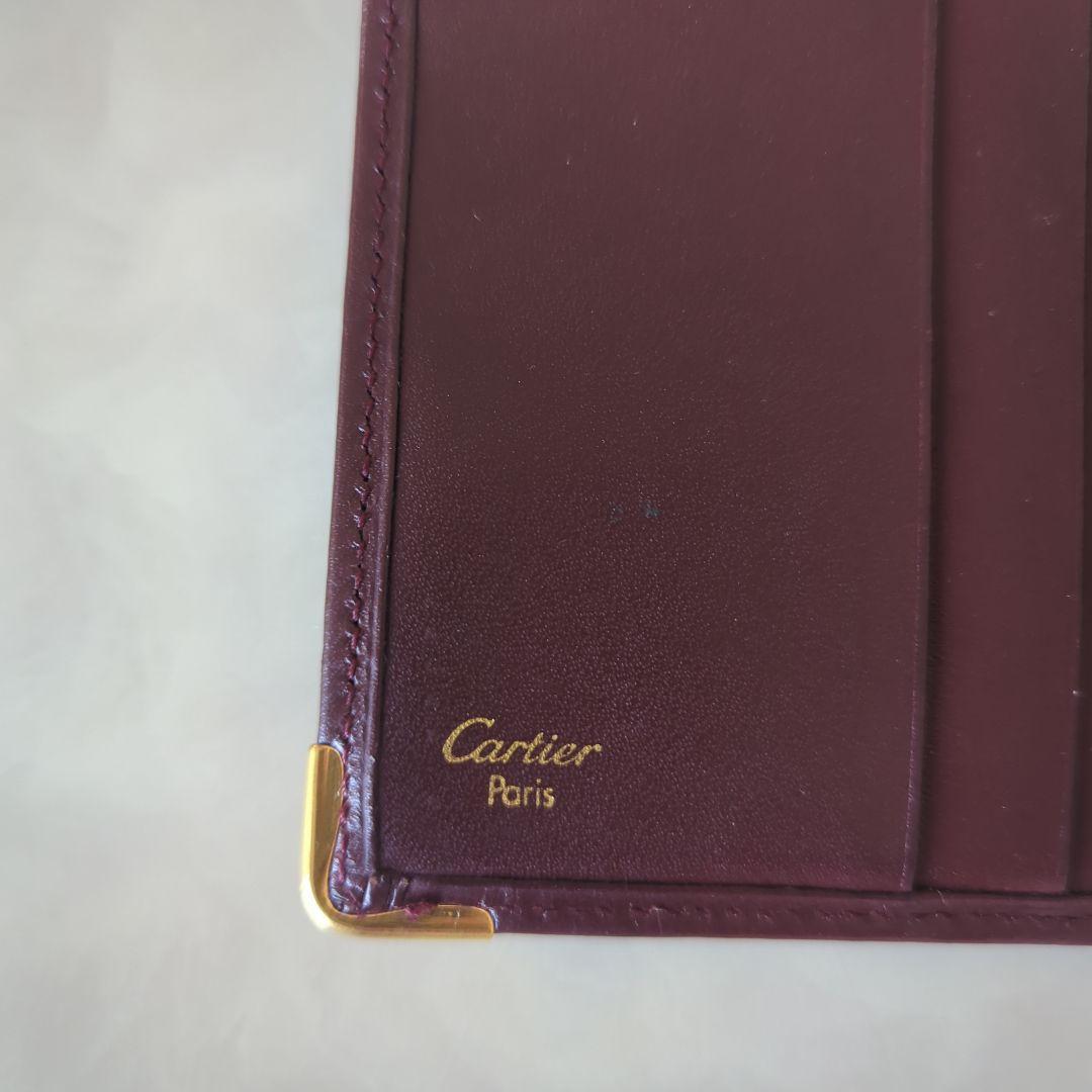 Cartier バーガンディ 三つ折り財布 購入証明書付き 楽天市場】Cartier カルティエ マストライン 3つ折財布 三つ折り