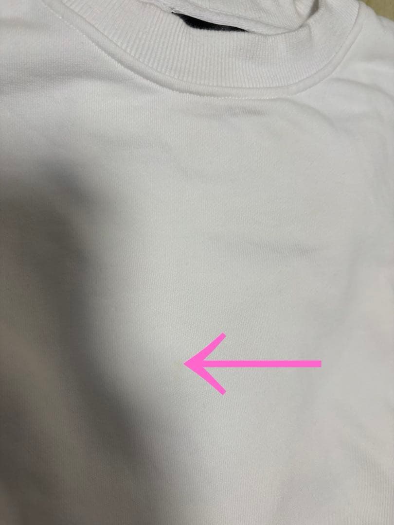 シャネル ロゴ刺繍トレーナー スタッフ用ユニフォーム サイズ L ホワイト シャネル ロゴ刺繍トレーナー スタッフ用ユニフォーム サイズ L ホワイト