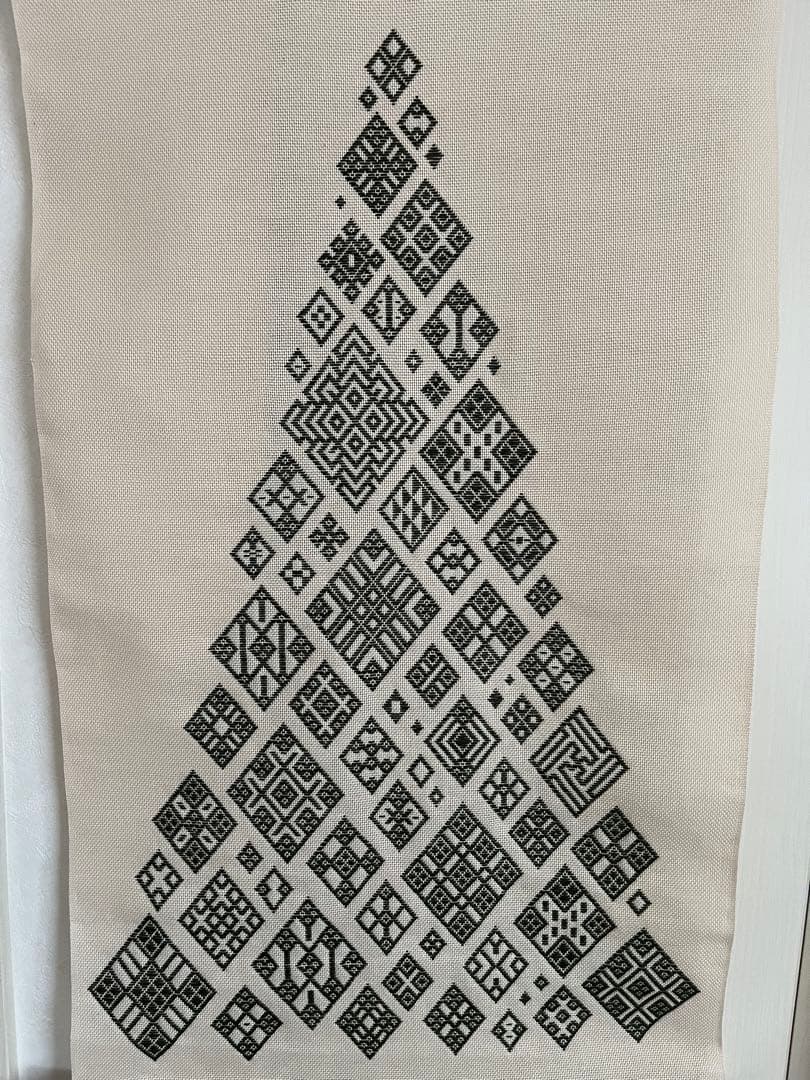 こぎん刺し こぎんツリー タペストリー B まとめ買いOK