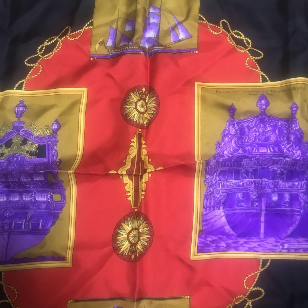 ATELIER VERSACE アトリエヴェルサーチ シルク 大判スカーフ