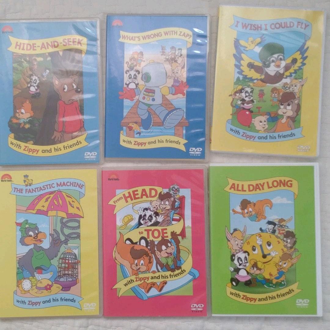 with zippy and his friends ズィッピーDVD6枚