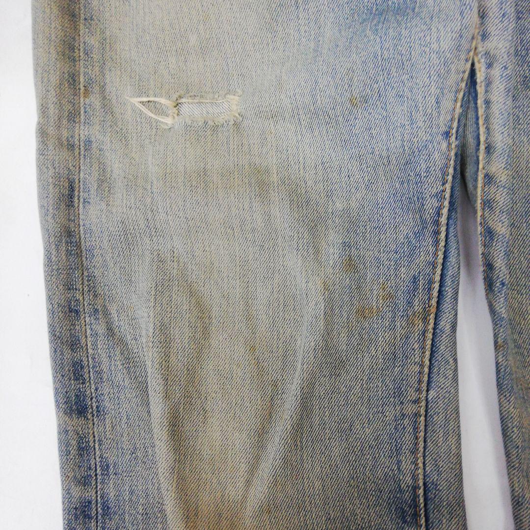 DT5002 LEVI´S 66前期 ベルトボトム ボタン裏6