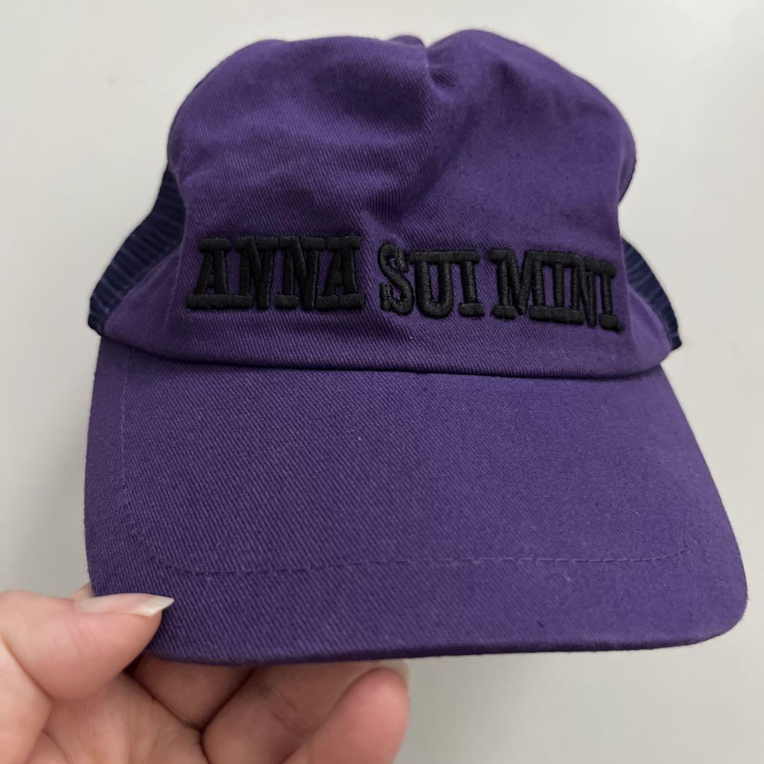 ANNA SUI MINI キッズ子供用キャップ52-55cm アナスイ 子供服