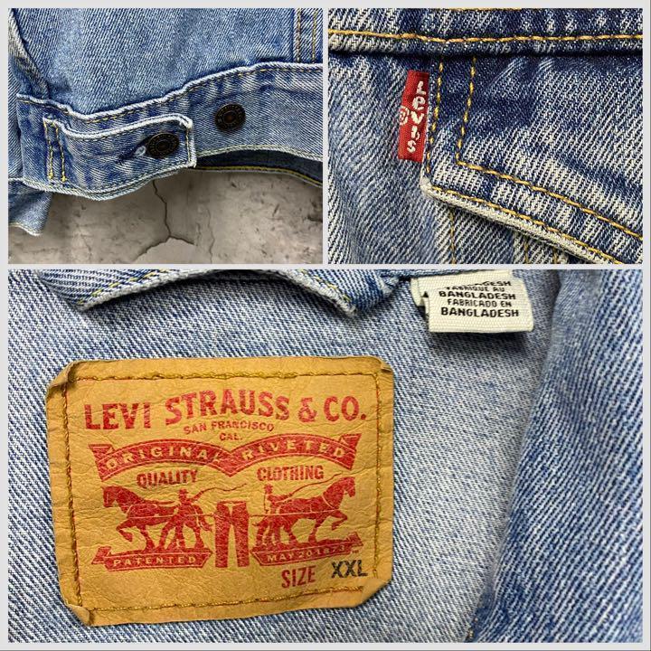90s【古着】リーバイス デニムジャケット ブルー メンズ3XL 90s【古着】リーバイス デニムジャケット ブルー メンズ3XL