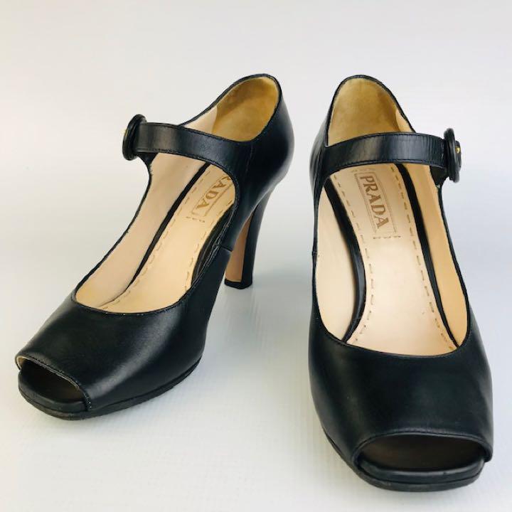 PRADA アンクルストラッププラットフォームパンプス CHARLES ＆ KEITH パンプス アンクルストラッププラットフォーム