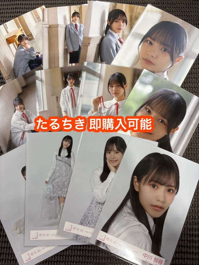中川智尋 櫻坂46 Make or Break 死んだふり 生写真 12種コンプ