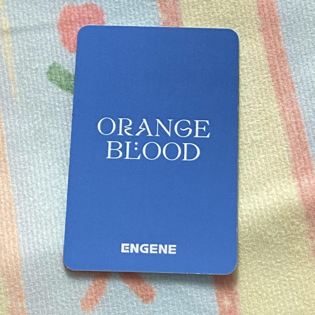 ENHYPEN ORANGE BLOOD サノク  公開放送 トレカ ソヌ ENHYPEN ORANGE BLOOD サノク 公開放送 ソヌ トレカ - メルカリ
