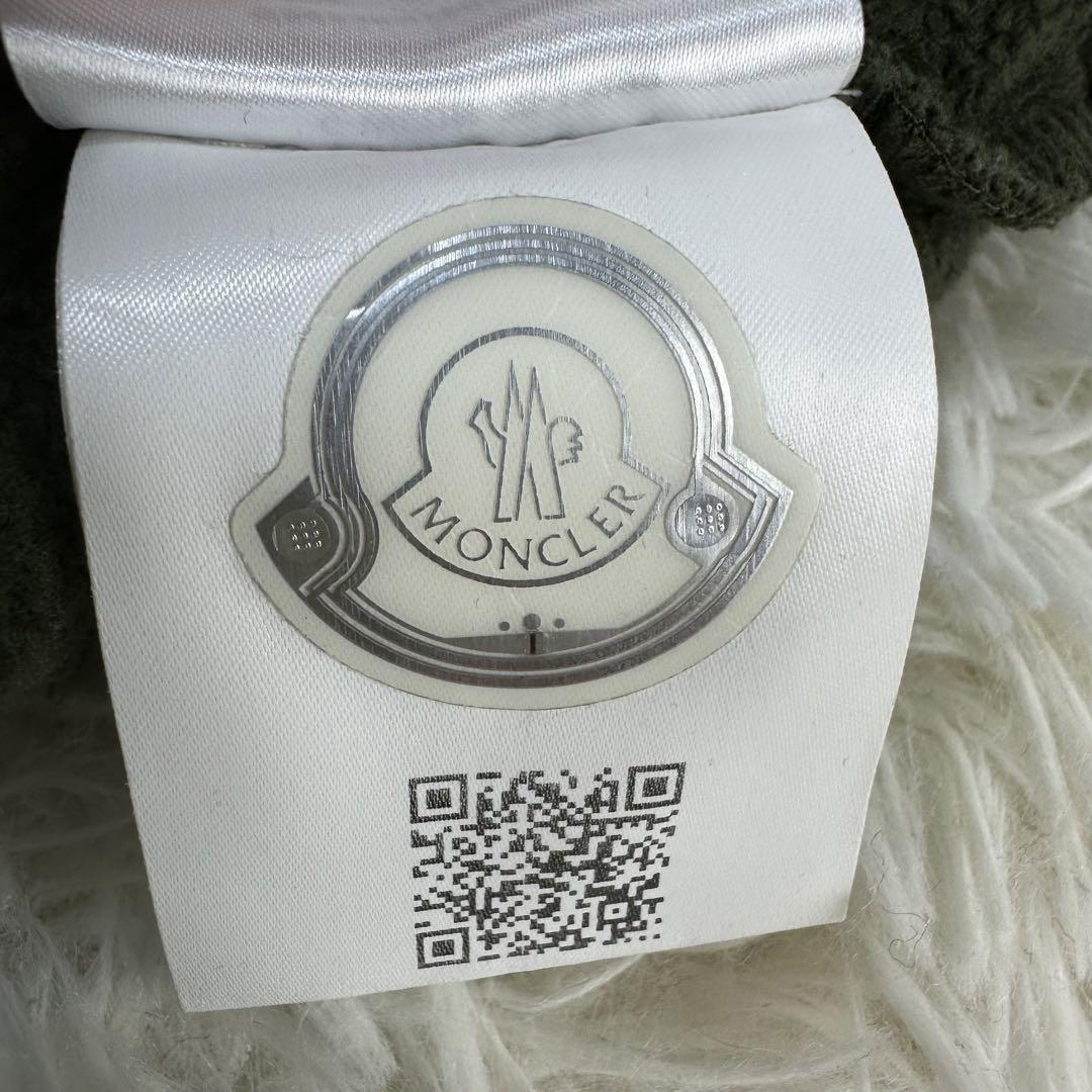 MONCLER フード付きジャケット オリーブグリーン・イエロー キッズ