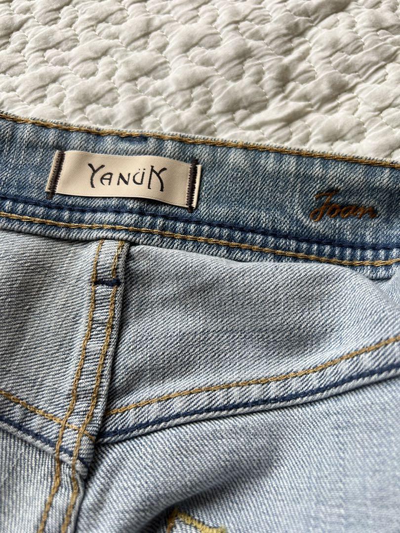 YANUK JOAN ルーズストレートデニム