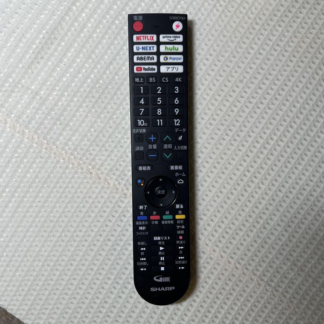 【美品】2022年製 42V型 テレビ AQUOS 4T-C42DJ1