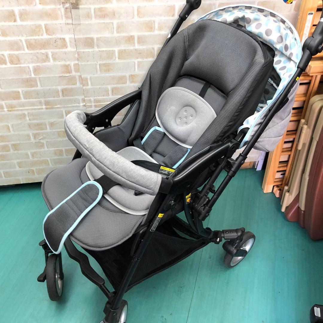 ご注意ください 【状態綺麗】ピジョン 1ヶ月〜36ヶ月 A型ベビーカー高