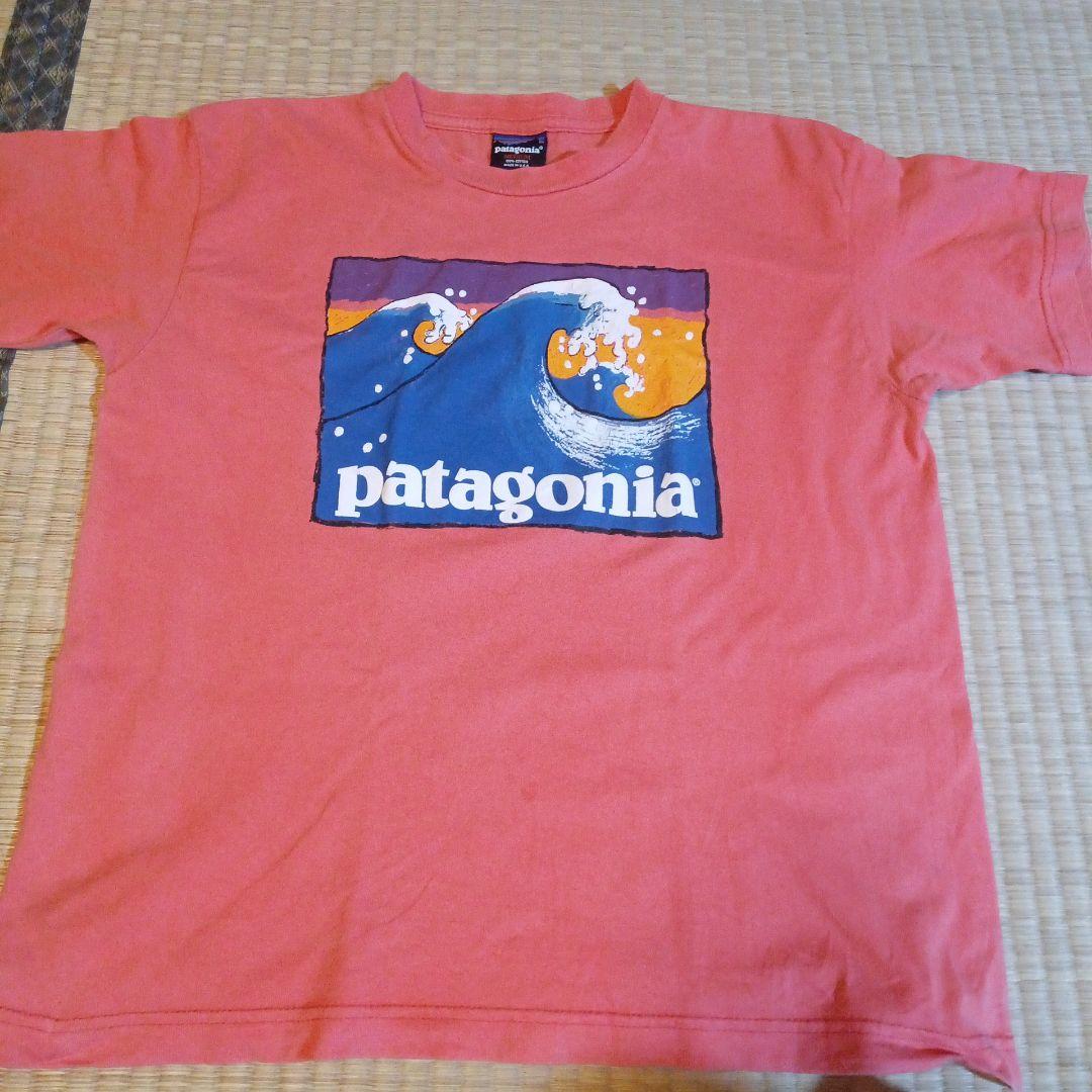 期間限定早い物勝ちpatagonia ピンク Tシャツ M USA製希少価値
