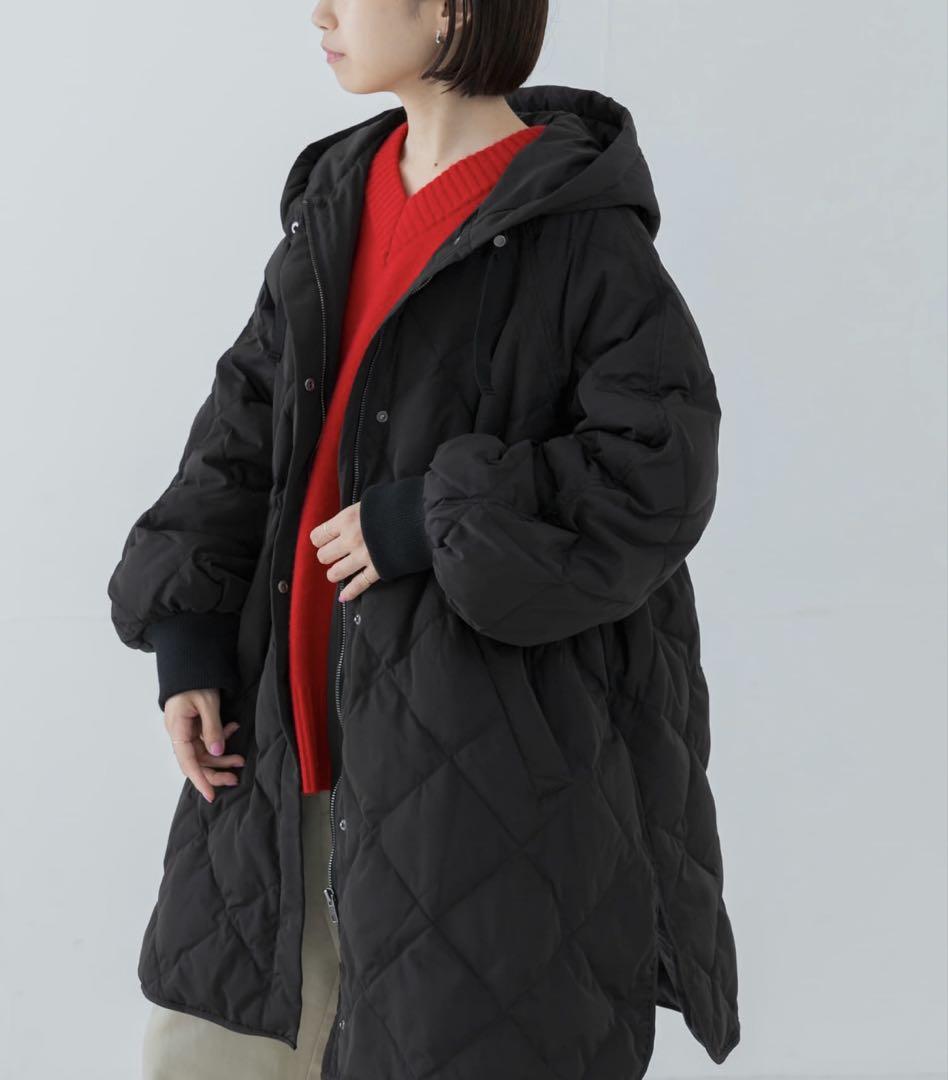 URBAN RESEARCH キルティングドロストダウンコート