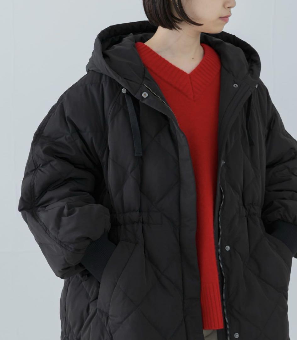 URBAN RESEARCH キルティングドロストダウンコート