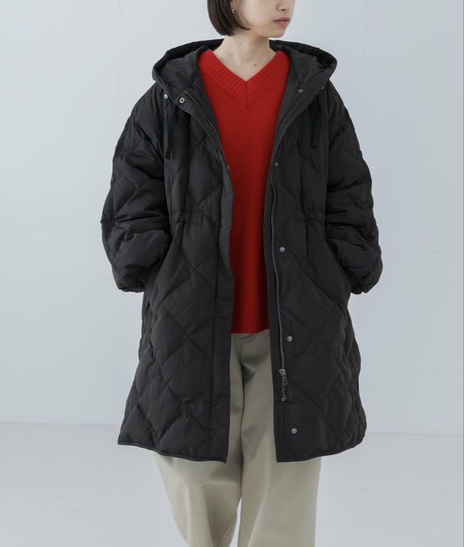 URBAN RESEARCH キルティングドロストダウンコート