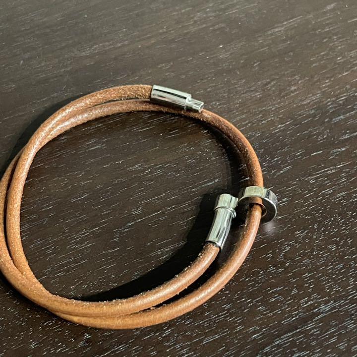 HERMES エルメス キテ ブレスレット チョーカー レザー 茶 - メルカリ HERMES エルメス キテ ブレスレット チョーカー レザー 茶 - メルカリ