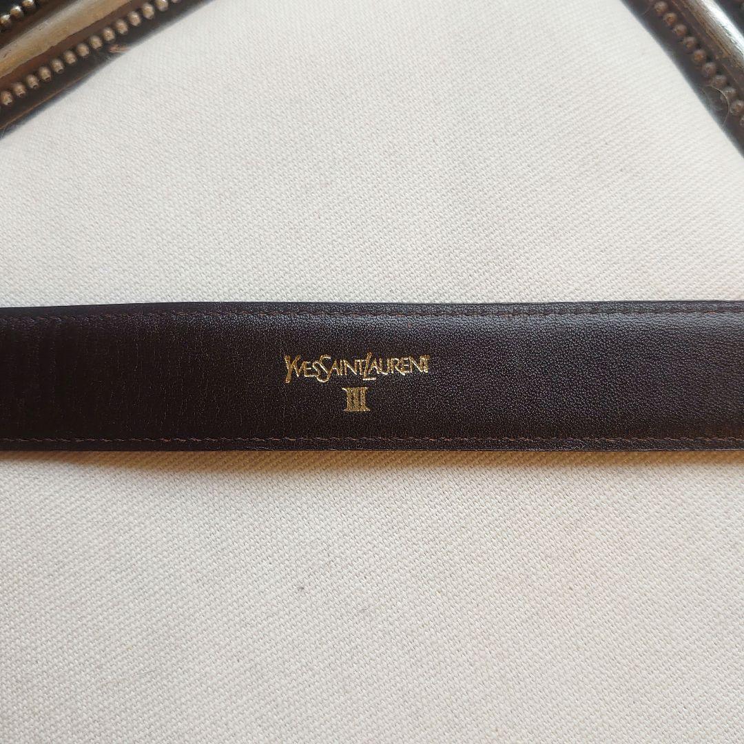 ヴィンテージ イヴサンローラン レザーベルトYves Saint Laurent