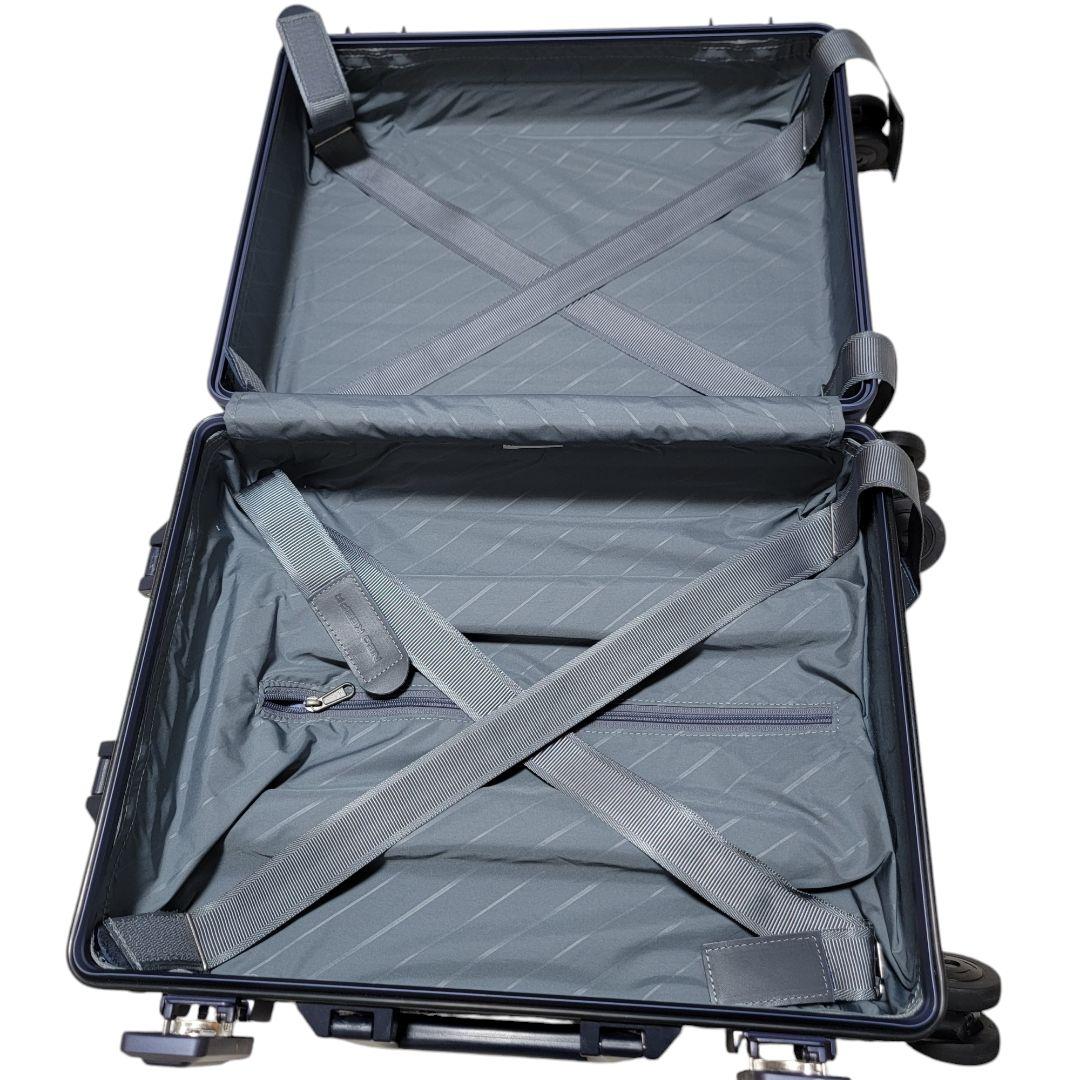 【美品】機内持込可 NEO KEEPR キャリーケース 24L アルミ合金 紺