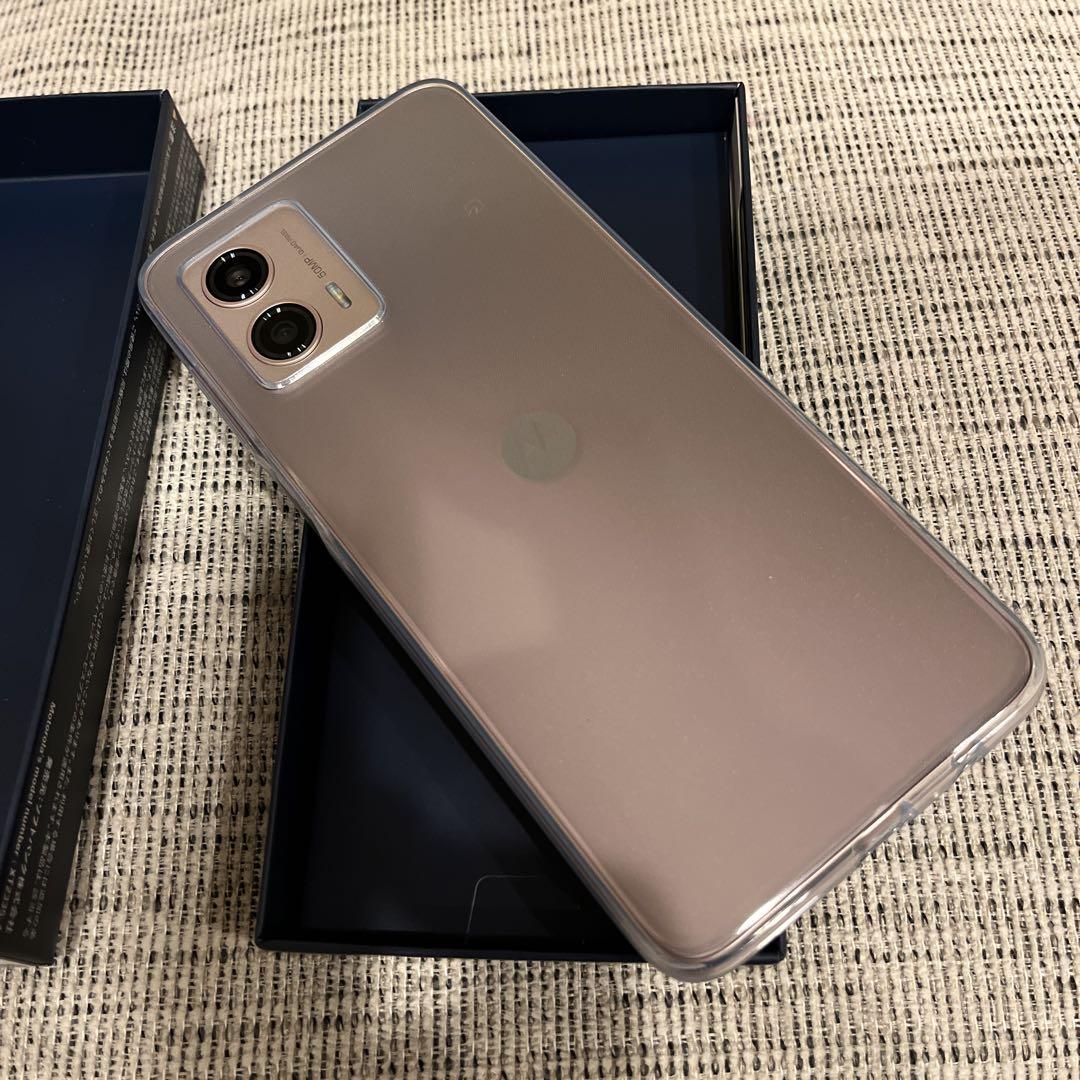 moto g53y 5G ペールピンク 128 GB Y!mobile - スマートフォン