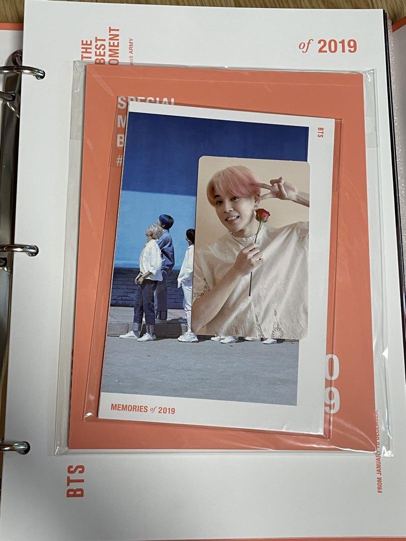 BTS MEMORIES 2019 トレカ ジミン 日本語字幕付き