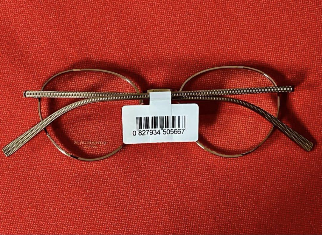 OLIVER PEOPLES OV 1350T ゴールドメガネ