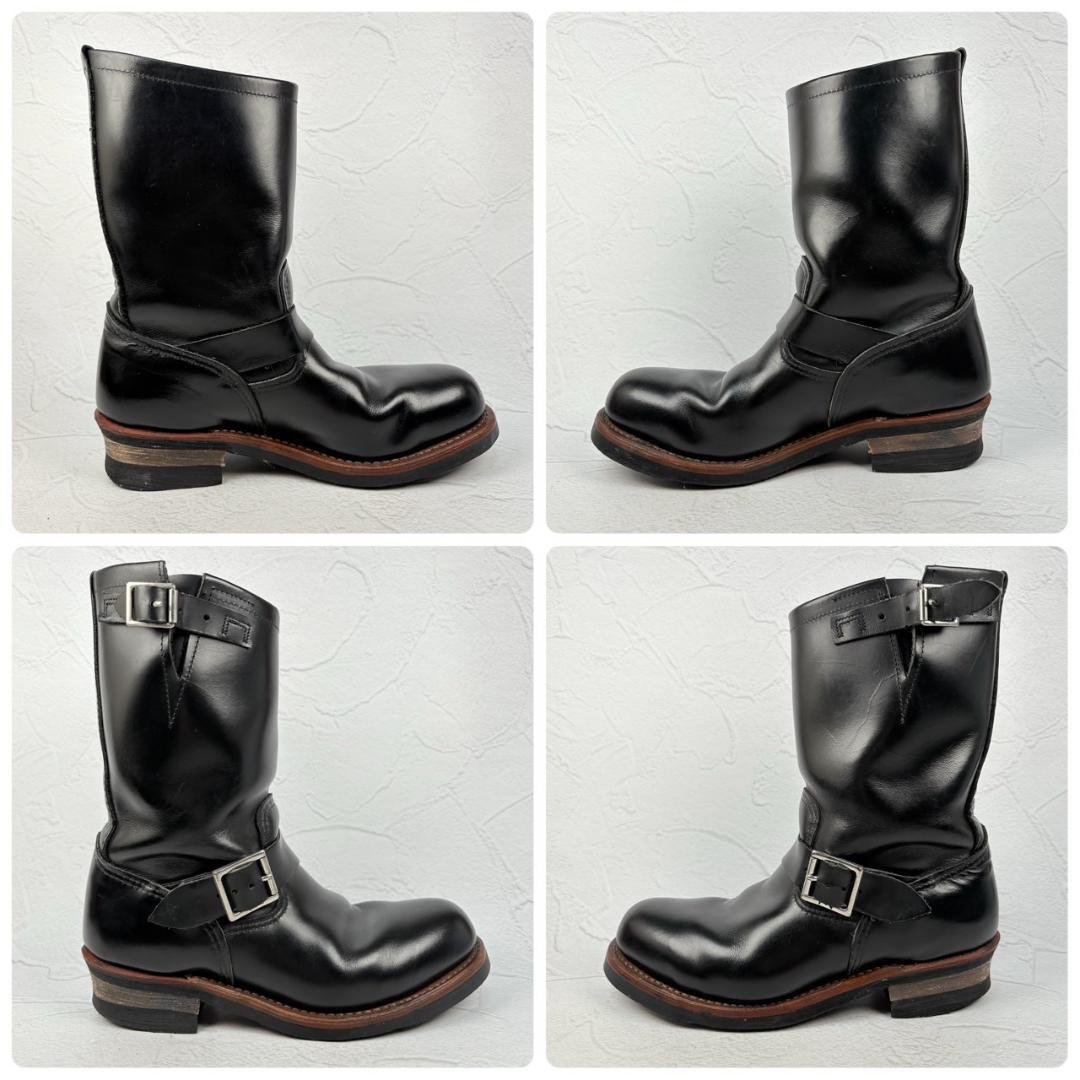 【美品】RED WING レッドウイング 2268 エンジニアブーツ 黒 8D